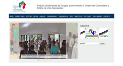 Desktop Screenshot of casaabierta.org.do